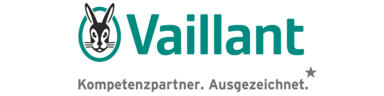 Vaillant Logo mit Hase und Slogan